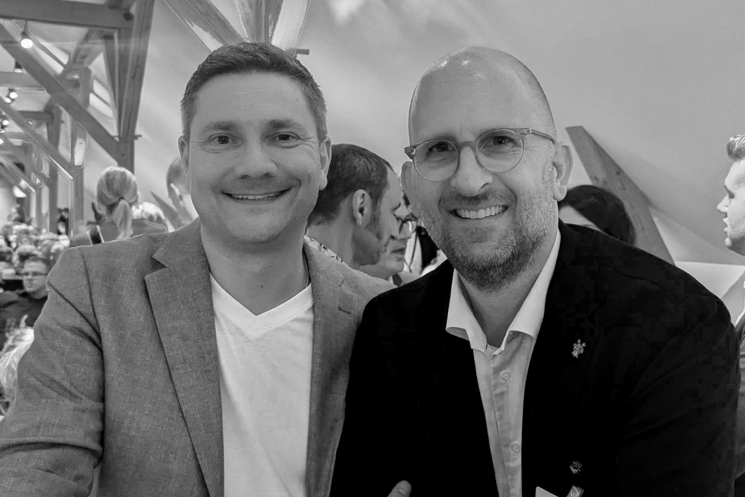 Sascha Wollschläger und Gérard Alsdorf